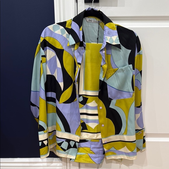 Zara Multicolor Geometric Set - Picture 5 of 16